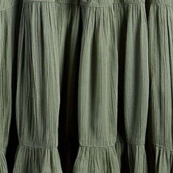 NEW Women's Boho Green Dress (Mommy and Me) - Picture 4 of 4